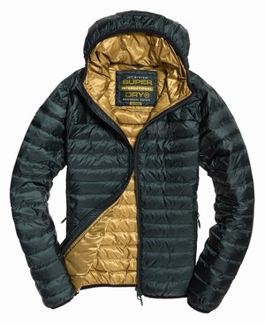 Superdry Core Down Férfi Kabát Zöld | MPCQZ2301